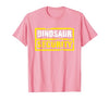 Halloween Dinosaur Security Costume RTees Halloween Adult Costume Dinosaur Security Dad Mom T-Shirt - size chart