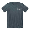Jeep Adventure Dog Short Sleeve 4oz Tee - Officially Licensed - size chart