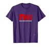 Fake News Network #fakenews Funny Trump Halloween Costume T-Shirt - size chart