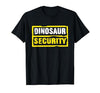 Halloween Dinosaur Security Costume RTees Halloween Adult Costume Dinosaur Security Dad Mom T-Shirt - size chart