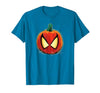 Marvel Spider-Man Halloween Spooky Pumpkin Jack-o'-Lantern T-Shirt - size chart