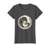 Mademark Elephant Mom and Baby Trunk Touch Illustration T-Shirt - Women - size chart