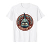 Mademark Respect the Fin Bold Shark Graphic Design T-Shirt - size chart