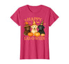 Art-Wear Happy Lab-O-Ween Labrador Halloween Dog Lover Design T-Shirt - size chart