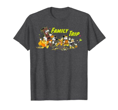 Disney Family Trip Halloween Costume Mickey & Friends T-Shirt - size chart