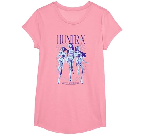 Kpop Demon Hunters Halloween Huntrix What It Sounds Like T-Shirt - size chart