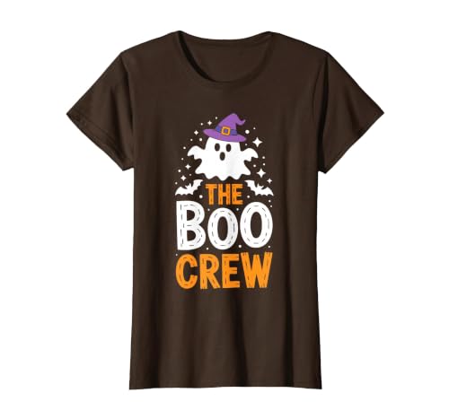 The Boo Crew Shirts The Boo Crew Shirt Matching Men Women Kids Halloween Costume T-Shirt - size chart