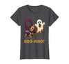 Mademark Boo-Who? Funny Yorkie Skeleton Halloween Dog Lover T-Shirt - size chart