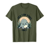 Mademark Sea Cow Vibes Only Manatee Design T-Shirt - size chart