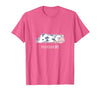 Bad Mood Sleeping Cow Tee Moooody Cow Beef Milk Farm Animals T-Shirt - size chart