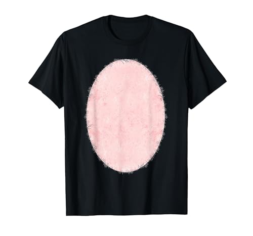 Halloween Pig Belly Costume Halloween Pop Belly Pink Pig Costume T-Shirt - size chart