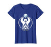 Mademark Polar Bear Throws Ice Into Fire Funny Design T-Shirt - size chart