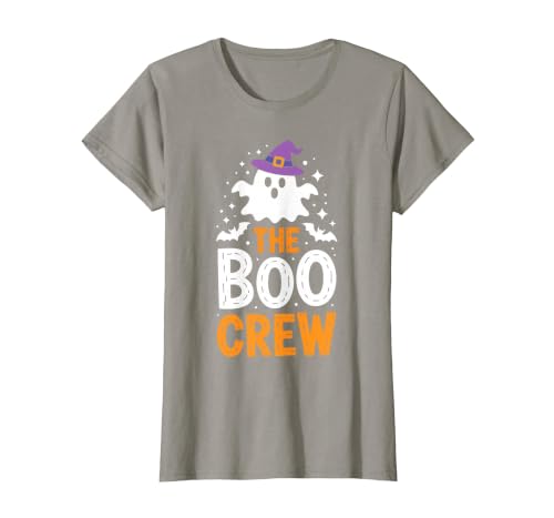 The Boo Crew Shirts The Boo Crew Shirt Matching Men Women Kids Halloween Costume T-Shirt - size chart