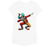 Creepy Halloween Dabbing Dab Dance Dabbing Creepy Clown Scary Halloween Dab Dance T-Shirt - size chart