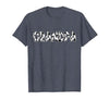 Cow Pattern Print Family Matching Birthday Shirts Cow Grandpa Birthday Family Matching Fathers Day Boy Girl T-Shirt - size