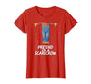 Humor Scarecrow Halloween Tees Pretend I'm A Scarecrow Halloween Costume T-Shirt - size chart
