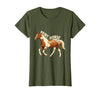 Mademark Paint Horse Painted Soul Equestrian Design T-Shirt - size chart
