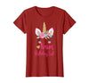 Unicorn Birthday Girl Family Shirts Unicorn Nana of The Birthday Girl Shirt Matching Party Tee T-Shirt - size chart