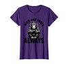 Mademark Wild and Sober Always Funny Monkey Design T-Shirt - Women - size chart