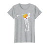 Funny Skeleton Golf Halloween Costume Golf Skeleton Pumpkin Halloween Shirt T-Shirt - size chart