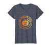 Mademark All Treats No Tricks Halloween Design T-Shirt - size chart