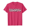 Cow Pattern Print Family Matching Birthday Shirts Cow Grandpa Birthday Family Matching Fathers Day Boy Girl T-Shirt - size