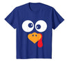 Thanksgiving shirts for Women Men Kids Thanksgiving Funny Turkey Face Costume Outfit Mens Boys Kids T-Shirt - size chart