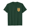 SCOTLAND COAT OF ARMS LION SCOT SCOTTISH Scottish Lion Emblem Scotland Flag Coat of ARMS Independence T-Shirt - size chart