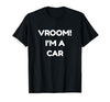 Halloween Apparel 2017 Vroom! I'm A Car Halloween Costume Tshirt - size chart