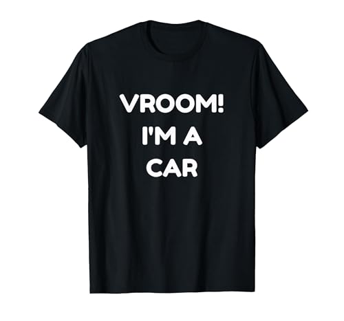 Halloween Apparel 2017 Vroom! I'm A Car Halloween Costume Tshirt - size chart