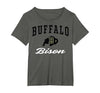 Official High School Fan Gear Buffalo High School Bison T-Shirt C3 T-Shirt - size chart