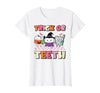 Halloween Shirts For Women Men Kids Boys Girls Halloween Dentist Trick Or Teeth Dental Costume Men Women T-Shirt - size chart