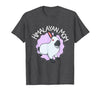 Himalayan Rabbit Mom T-Shirt — design detail