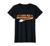 Funny Groovy Halloween Outfit I Like His Broomstick Halloween Funny Matching Couples T-Shirt - size chart