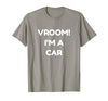 Halloween Apparel 2017 Vroom! I'm A Car Halloween Costume Tshirt - size chart