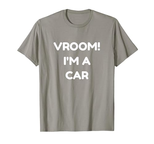 Halloween Apparel 2017 Vroom! I'm A Car Halloween Costume Tshirt - size chart