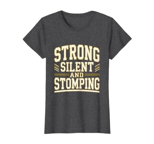 Mademark Strong Silent and Stomping Elephant Design T-Shirt - Women - size chart