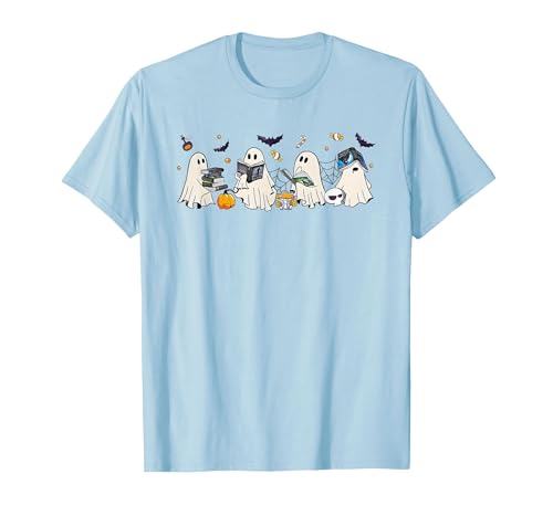Bookish Ghost Throne Of Glass Halloween Tees Bookish Ghost Throne of Glass Halloween T-Shirt - size chart