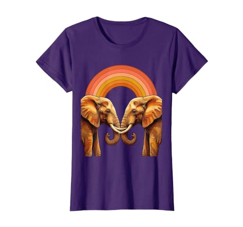 Mademark Be Kind Elephant Gentle Touch Illustration T-Shirt - Women - size chart
