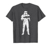 Star Wars Halloween Stormtrooper Mummy Wraps T-Shirt - size chart