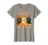 Art-Wear Happy Lab-O-Ween Labrador Halloween Dog Lover Design T-Shirt - size chart
