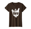 Sign Language Apparel Funny ASL American Sign Language Halloween T-Shirt - size chart