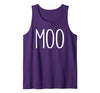 Moo Im A Cow Costume Shirts Moo Shirt Funny Adult Men Women Cow Goes Moo Costume Tank Top - size chart