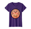 Mademark Tummy Ache Survivor Cute Stomach Bandage Graphic T-Shirt - size chart