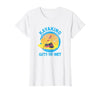 Groundhog Tees Kayaking Gets Me Wet Halloween Funny T-Shirt T-Shirt - size chart