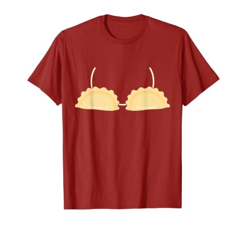 Pierogi Cute Easy Poland Food Halloween Costumes Pierogi Costume Pierogi Bra Polska Poland Halloween Costume T-Shirt - size