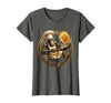 Mademark Funny Monkey Chef Flipping Pancakes Graphic Tee T-Shirt - Women - size chart