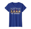 RBG Supremes Court cute gift THE SUPREMES Halloween Cute Woman Supreme Court Justices RBG T-Shirt - size chart