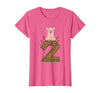 Three Little Pigs Halloween Costume Three Little Pigs Pig 2 Easy Costume Kids Men Women T-Shirt - size chart