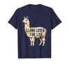 Mademark Llama Lover For Life Peru Graphic Design T-Shirt - size chart